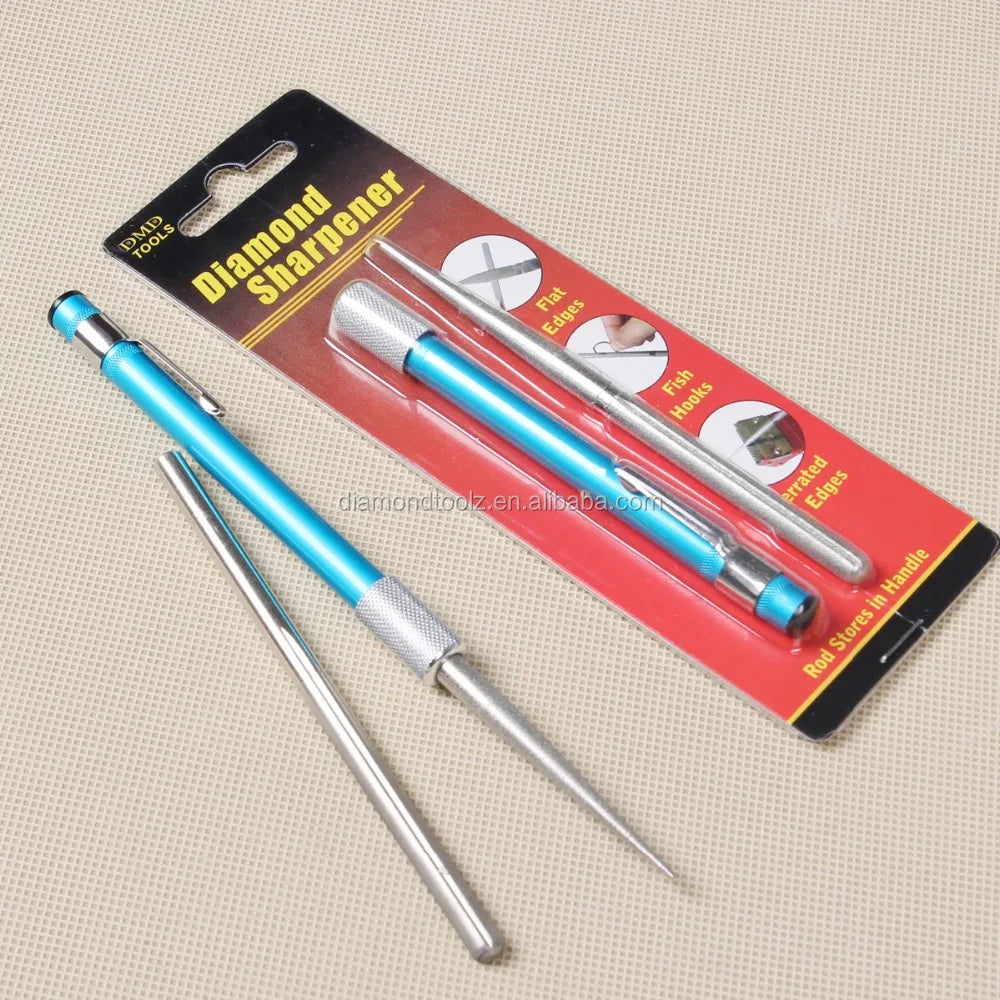 Multi-task Pen Type 3-in-1 Multi-function Sharpener with Diamond-Coated Rod OEM/ODM Customizable Industrial DIY Grade Talentool