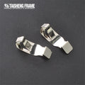 TS-K165 830 New Arrival Frameless Fixed Clips Zinc Plated Iron Framing Hardware Fitting for Photo Frames MegaBDM