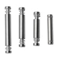 Double Flat Top Head Glass Standoff Sign Holder Screws Stainless Steel Advertising Nails