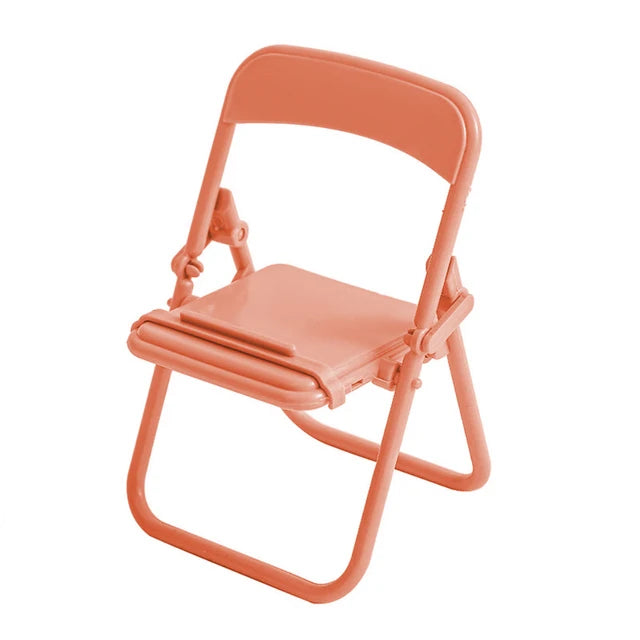 Factory Price Chair Adjustable Phone Holder Stand Foldable Shrink Holders Portable Mini Mobile Phone Stand Cute Color