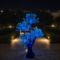2026 Momovalley  IP65 Dreamy Blue Exotic Flowers LED Deepavali Decorations Light for Fairy Flora Christmas Decorative Lighting