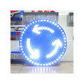 Solar Powered Flashing Lights for Stop Signs LED Pedestrian Crosswalk Signs Outdoor Digital 30 Speed Limit Traffic Signs