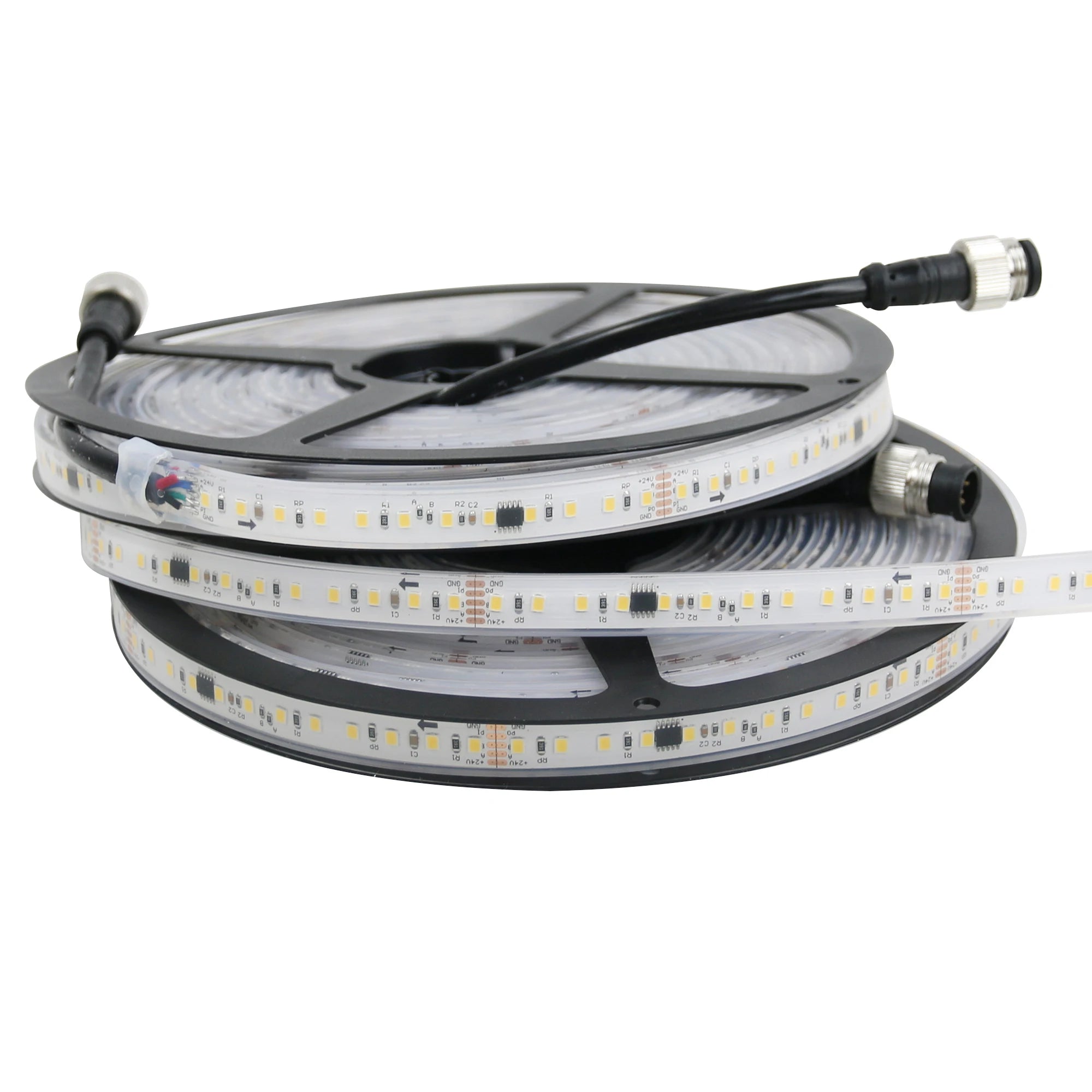 Shenzhen Factory Dmx512 Smd2835 24v 120led Per Meter Led Running Lights Strip Led Strip Light 2835