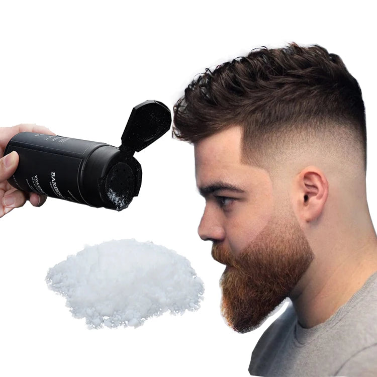 BarberPassion Stock Items or Private Label Mens Hair Mattfying Volume Texturising Powder Strong