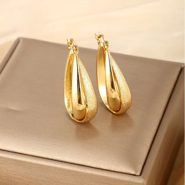 New Style Retro Earrings Simple U-shaped Earrings