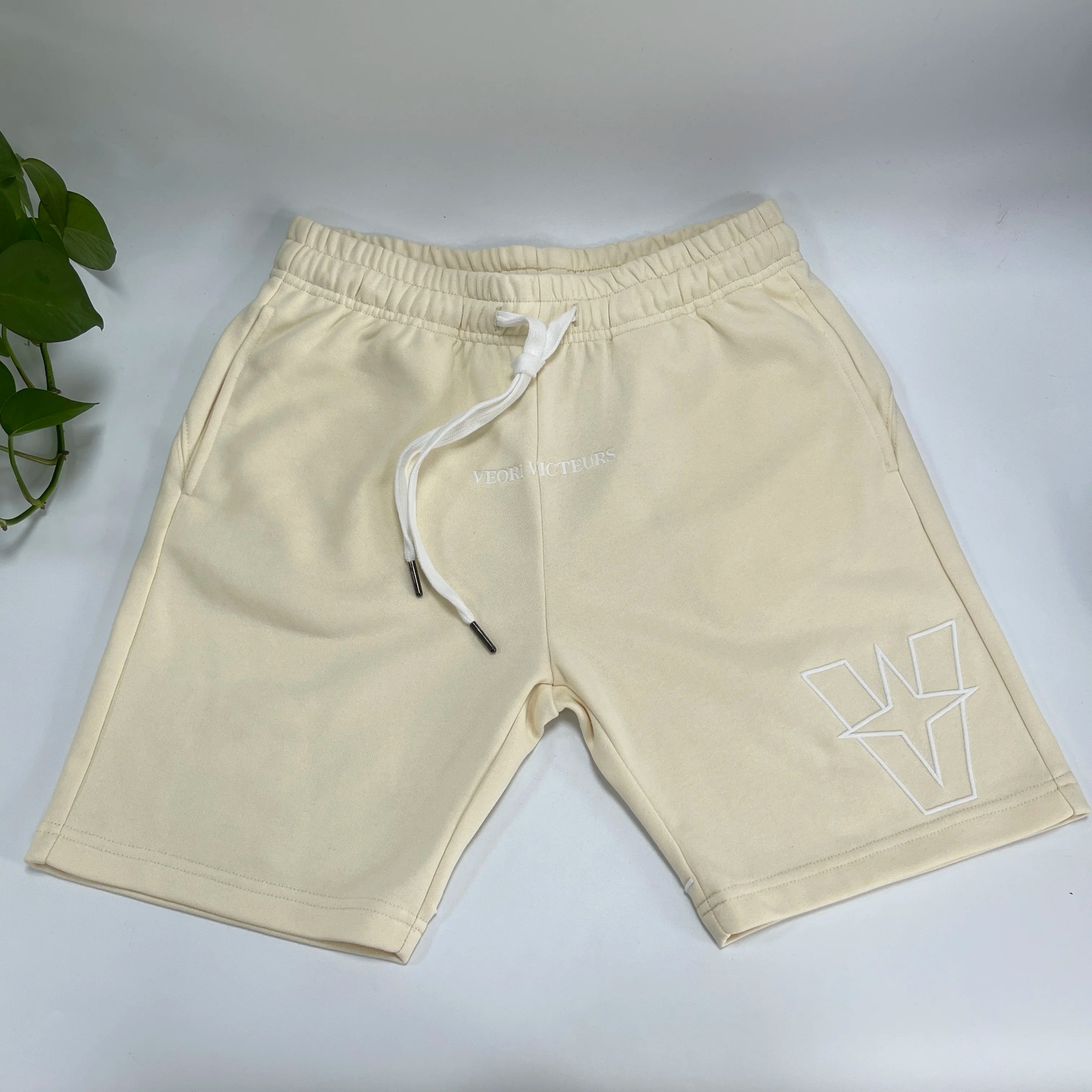 Summer Custom Sporty Anti-Wrinkle Breathable Puff Printed Mid Waist Drawstring Closure Knee-Length Cotton Basketball Shorts Men