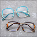 New Design Big Frame Women Fashion Eyeglass Frames Eyeglass Frames Latest Model