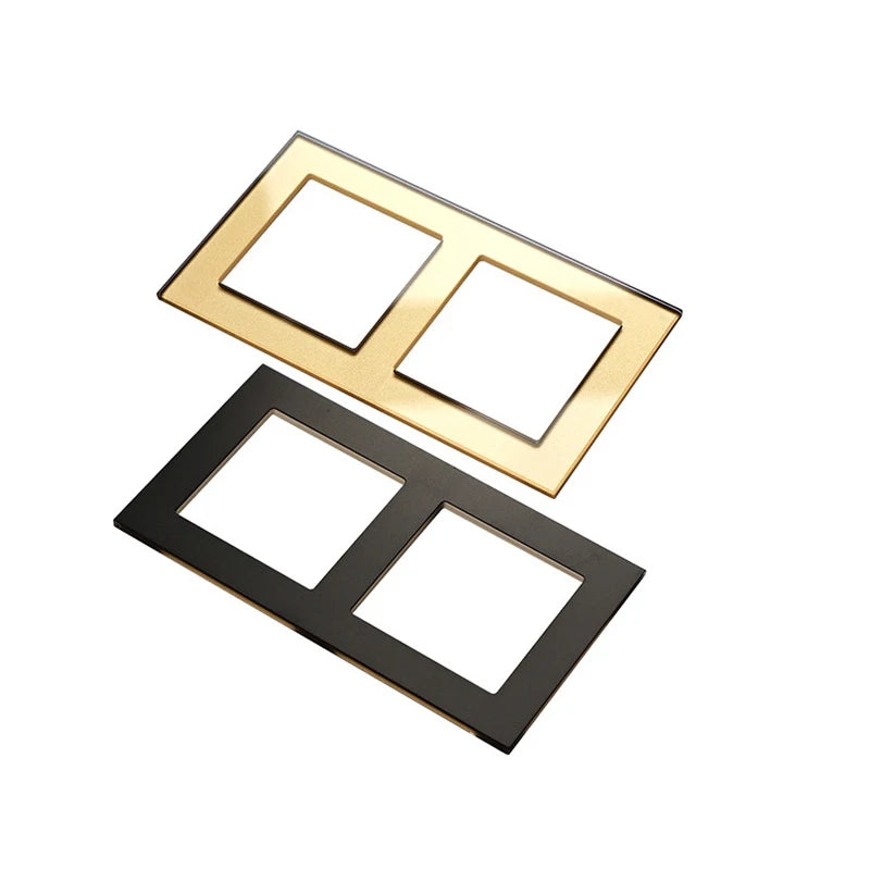 Customized Wall Type Tempered Glass Intelligent Combination Control Board Smart Switch Glass Panel