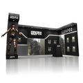IZEXPO 30 MINS Quick Setup Customized Recycled Wooden Modular Trade Show10x20ft Exhibition Booth