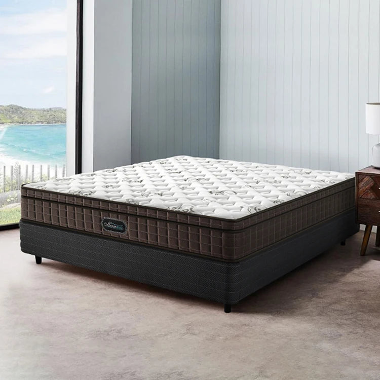 Wholesale Modern Hotel Single Bed Inner King Queen Pocket Spring Hybrid Rebounded Mattress Skin-friendly Fabric 10-year Warranty