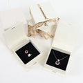2024 Luxury Small Magnetic Cardboard Book Shape Paper Jewelry Packaging Box with Ribbon for Perfume or Small Gifts