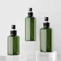 White HDPE Recyclable Cosmetic Plastic Bottle for Skin Care Serum Shampoo & Lotion Spray 200ml/260ml/300ml/400ml