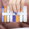 Customized Design Factory Gel Nail Sticker  Real Gel Polish Strips Nail Art Wraps