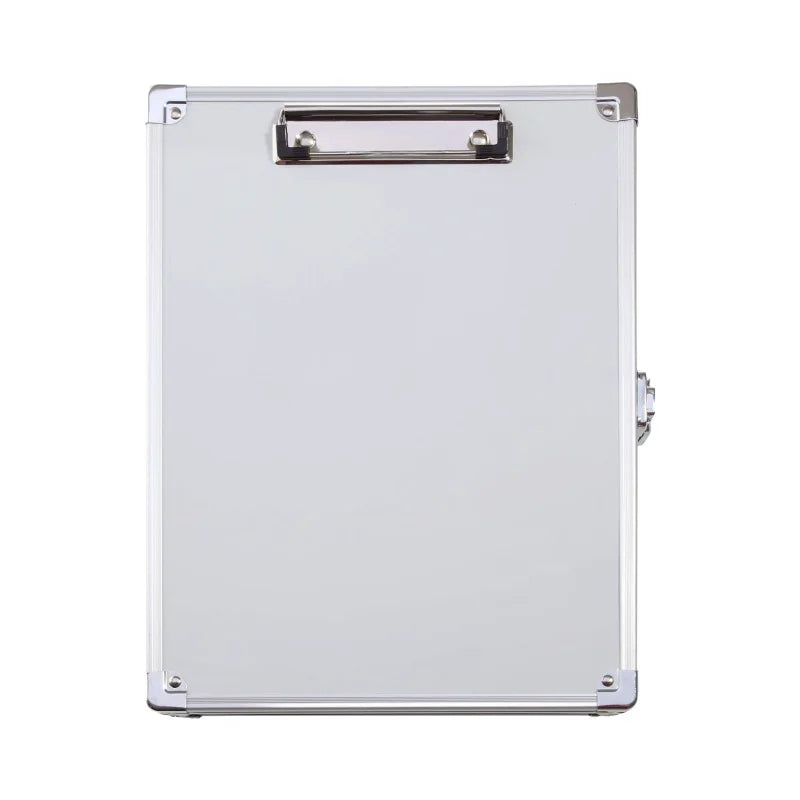 Combination Lock Clipboard with Storage - Metal Clip Board Box for Protection