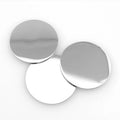 Custom Laser Cutting Metal Round Blank Plate Mirror Polishing 304 Stainless Steel Circle Disc