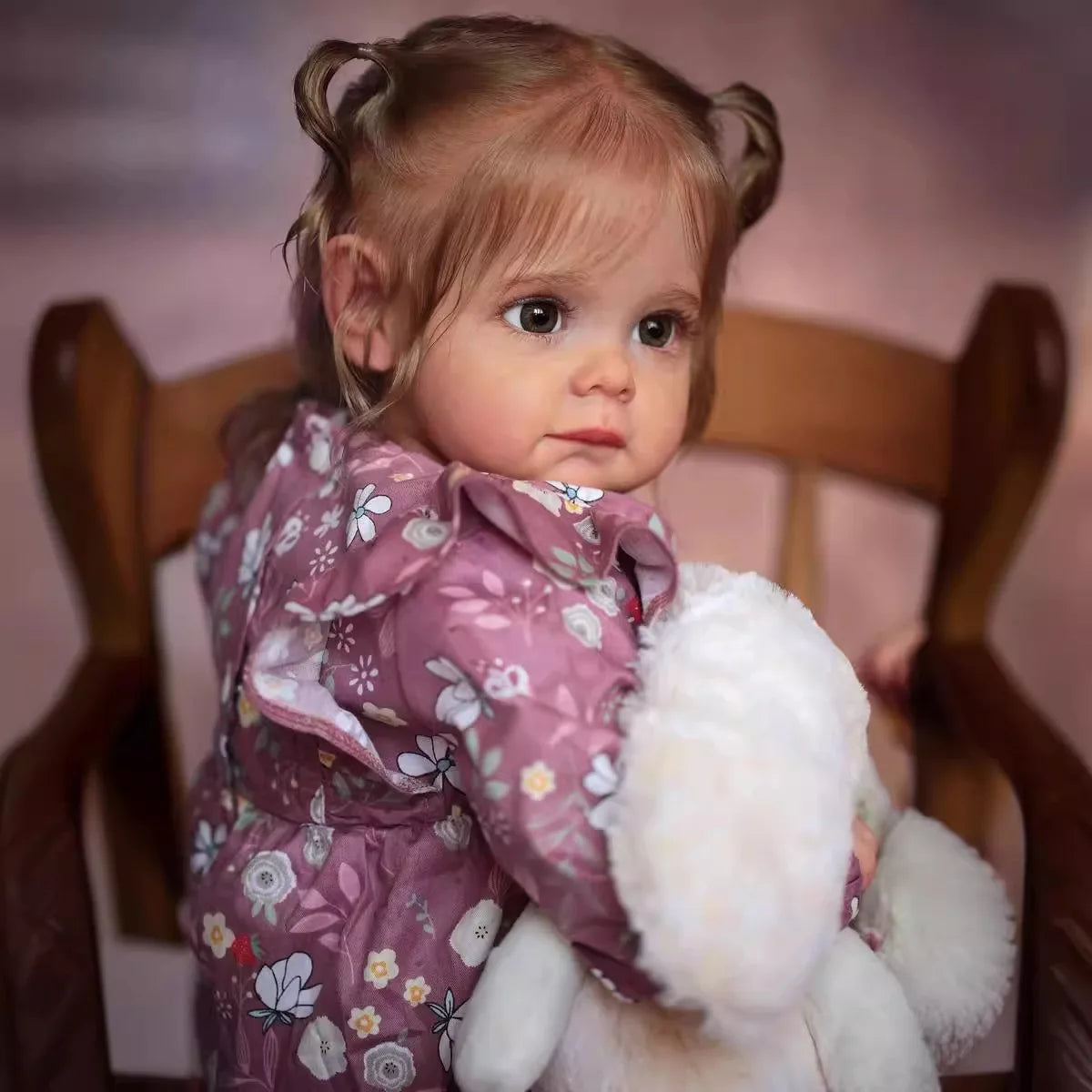 Yeezwood 24inch Reborn Baby Dolls Soft Silicone Asleep Newborn Bebe Dolls Girl Silicone Reborn Dolls Kids Toys for Girl Gifts