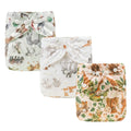Elinfant custom cute printed waterproof cloth diapers baby reusable diapers for babies 3 pcs pack