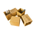Wholesale Customizable Eco-Friendly Handmade Bamboo Wood Desk Pen Pencil Holder with Custom Logo Custom Size & OEM/ODM Services