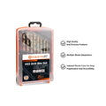 M35 Hss Twist Drill Bits Set Fast Black Oxide M2/HSS Drill Bits for Metal VA TYPE 6mm Diameter with Amber Finish