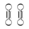 55kg 120kg Figure Eight Swivel High Speed Super Strong Pull 8 Character Swivel Fishing Connector Snap Lure Tackle