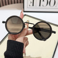 UNOC 2026 Newest Luxury Vintage Round Adjustable ND Filter Polarized Sunglasses Outdoor Shades for Men Women