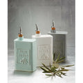 Hot Selling Modern Kitchenware Square Glazed Ceramic Cruet Oil and Vinegar Bottle Olive Oil Dispenser
