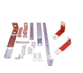 Good Factory Produce Customized Nickel-plated Busbar Copper Parts OEM Nickel Plated Copper Busbar