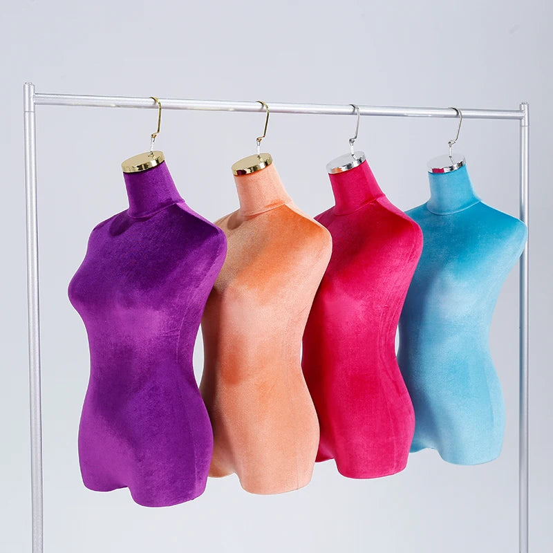Woman Shop Female Torso Mannequin With Stand
