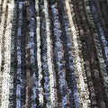 New Style Vertical Stripes Chinese Small Pattern Sequin Embroidery Lace Dress Fabric