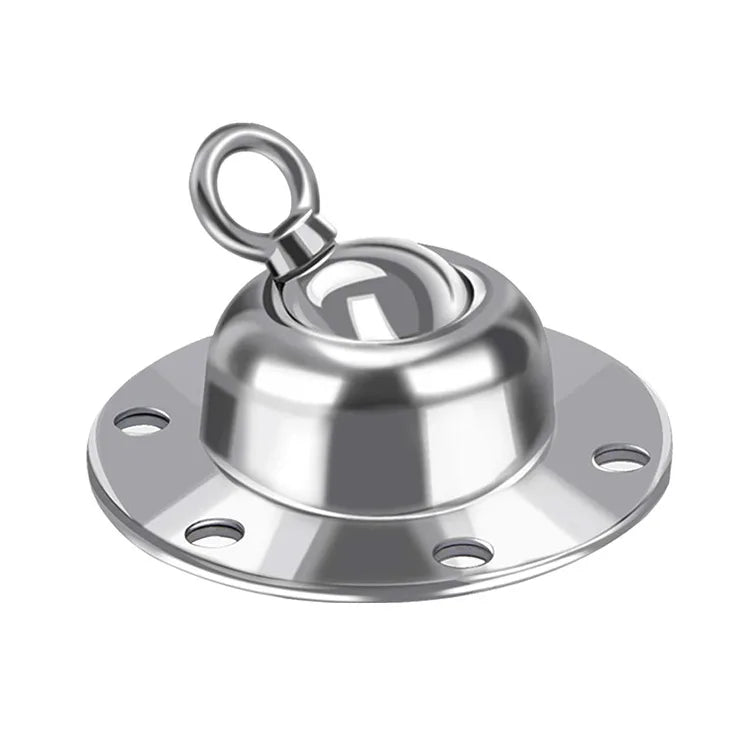 Outdoor 360-Degree Rotation Heavy-duty Swivel Dog Tie Out Stake Dog Runner for Yard Rust Proof Dog Anchor