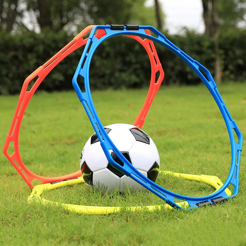 Octagon Agility Speed Rings for Sport Training Carrying Bag Hurdles for Footwork and Agility Exercise