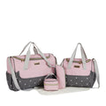 Hot Selling Land Mom Diaper Bags Landuo Mom Large Size 5 Piece Set for Polyester Waterproof Fashion Lequeen Diaper Bag