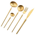 OEM ODM  Jieyang Factory Retro Vintage Stainless Steel Cutlery Metal Spoon Fork and Knife Classic Flatware Set Silverware Set