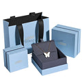 Custom-printed Elegant Sliding Drawer Box Paper Bag Sets for Necklace Bracelet Ring and Jewelry Packaging
