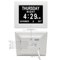 Shenzhen Factory Cheap 8 Inch LCD IPS Screen Wall Desk Table Digital Clocks With Pictures Slideshow