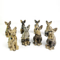 Wholesale Natural Healing Stone Crystals Picture Jasper Hairless Cat for Decoration