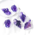 New Arrivals Natural Gemstone Carved Crystals Healing Stones Purple Fluorite Conch Crystal Carving