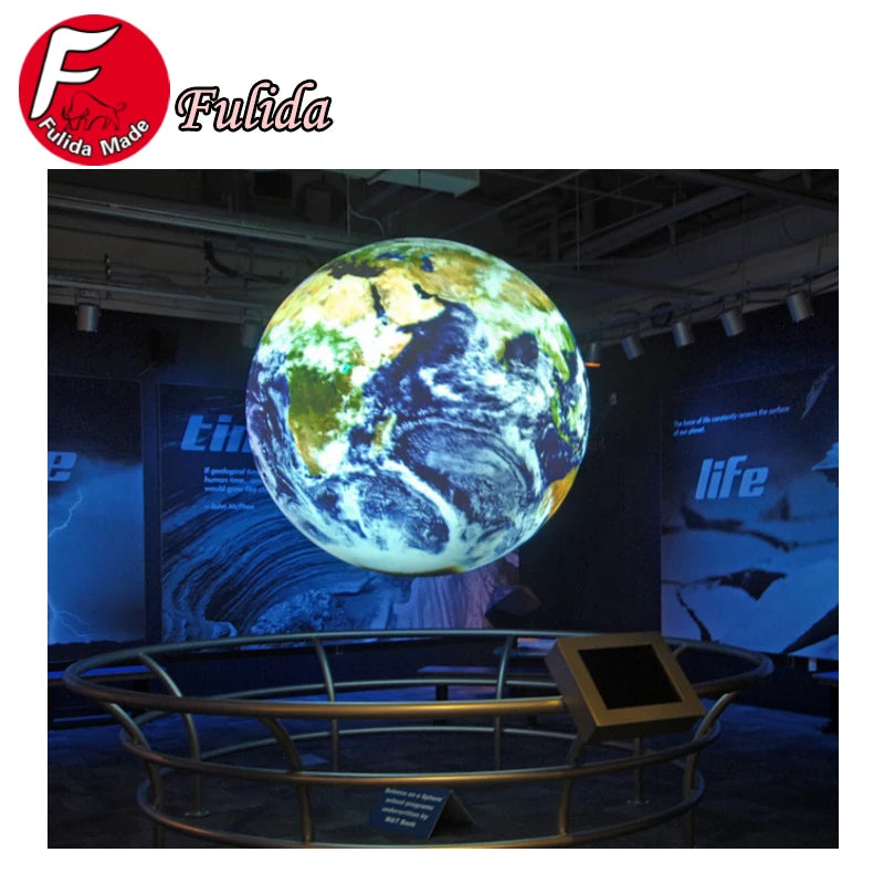 Full Color 360 Degree Ball Led Display Led Video Sphere/Sphere Display Screen Full Color Sphere Ball Led Display
