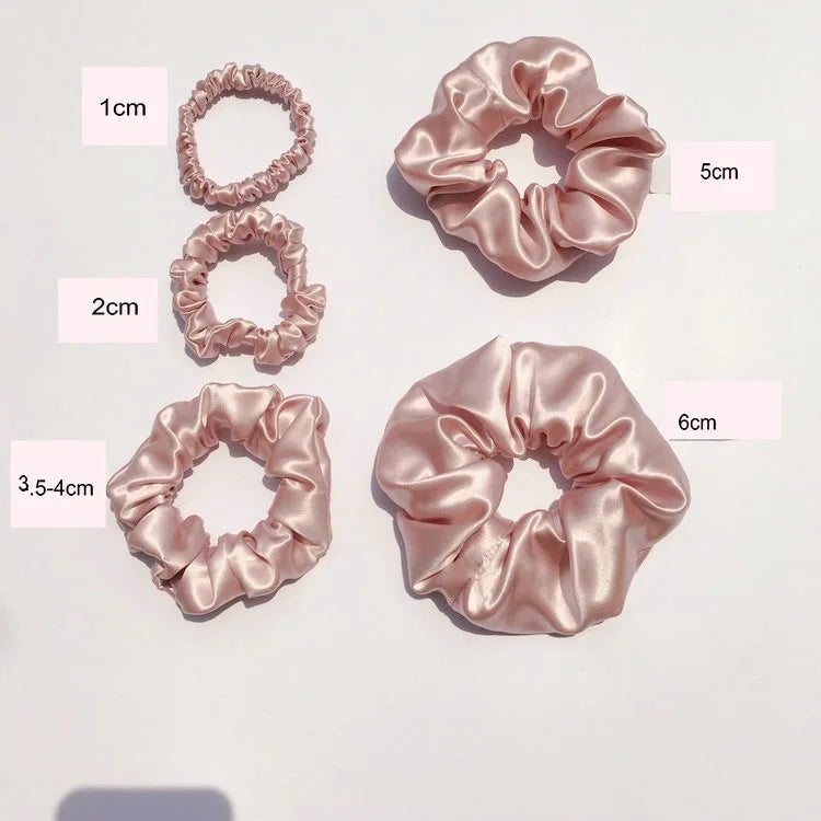 Custom-made Large-sized Silk Designer Satin Headband and Hair Band 1-6cm