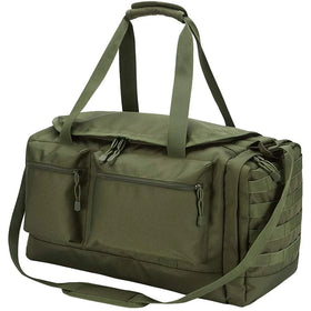 Wholesale Canvas & Polyester Fashion Tactical Duffle Bags with Zipper Closure Multi-Function Waterproof Travel Bag