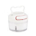 Home Kitchen Accessories Pepper Ginger Crusher Multifunction Plastic Mini Manual Drawstring Garlic Grinder