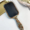 New Unique Design Custom Airbag Detangling Hair Brush for Wet and Dry Hair Cellulose Acetate Hair Acrylic Comb