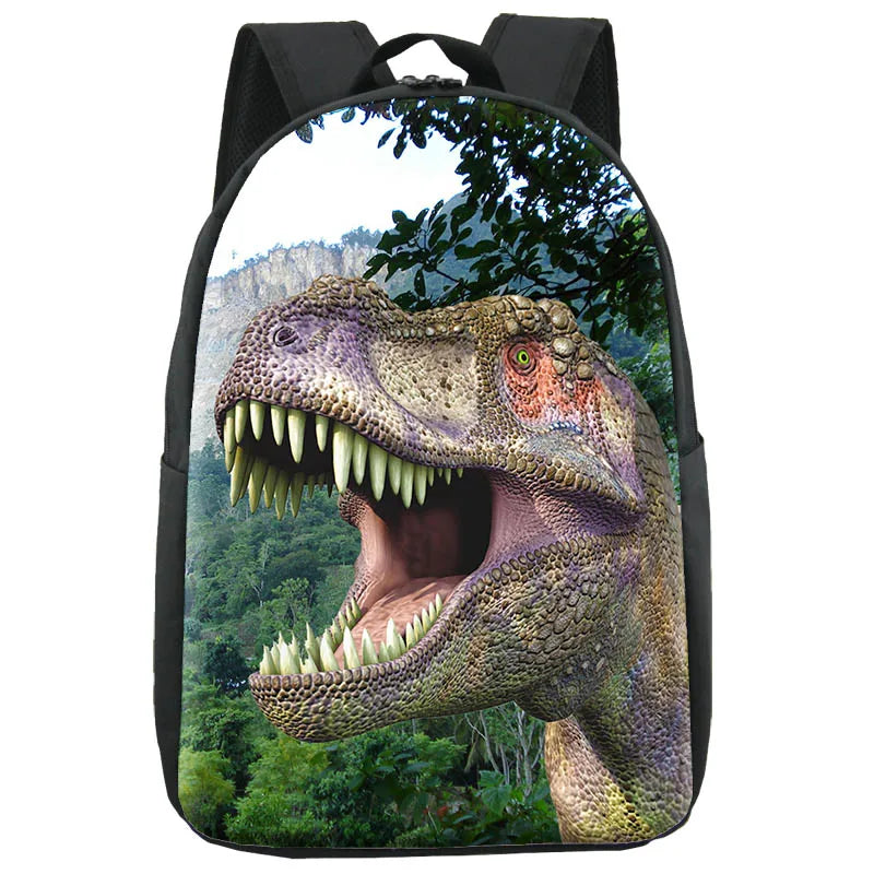 ONE2 Design Custom Rpet Polyester Dinosaur Backpack School Bag Backpack for Students