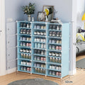 Stackable Portable Plastic Shoe Rack Organizer Cabinet-Extendable High-quality Modern-Style Living Room Furniture for Home