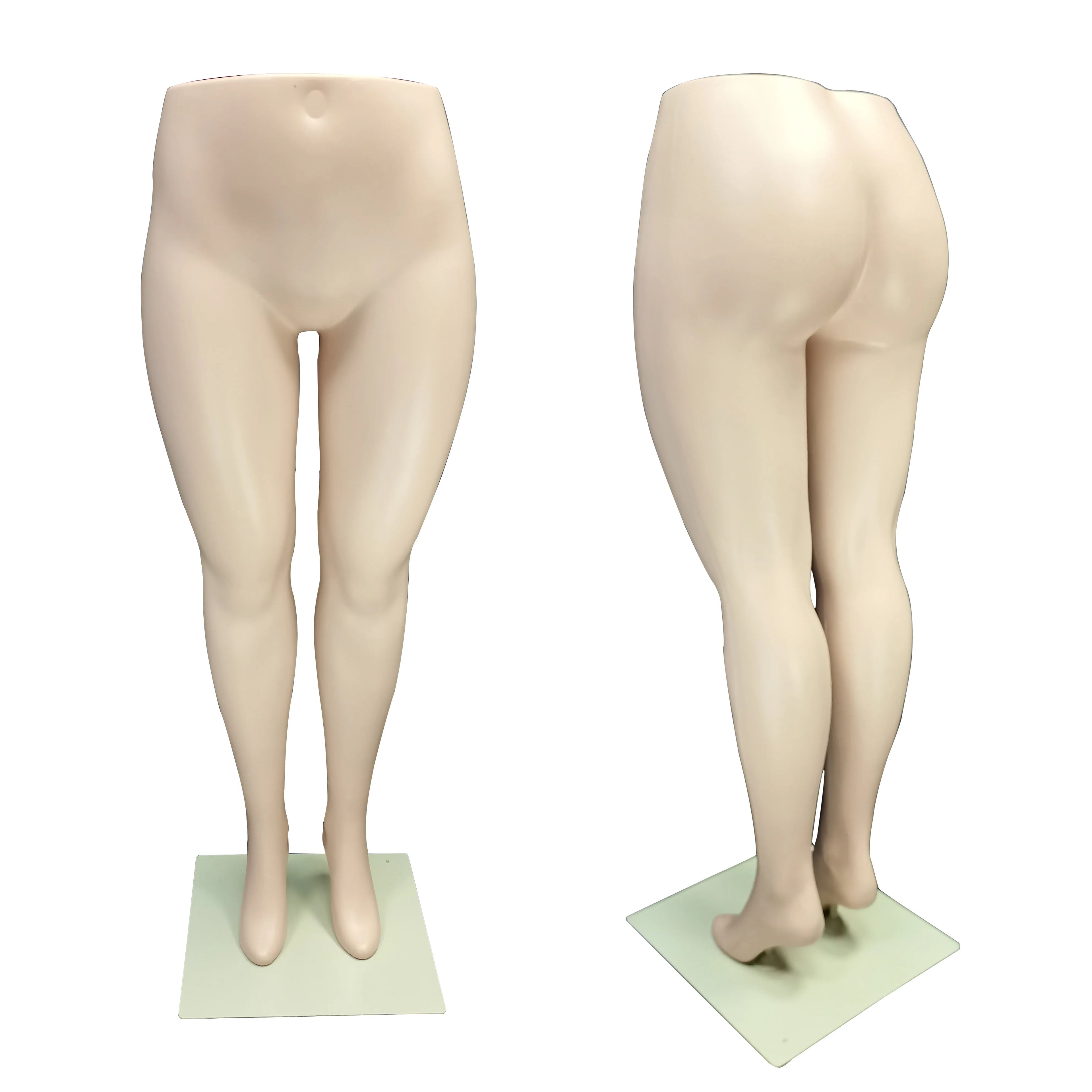 Factory Sale Plus Size Fashion Round Woman Big Hips Butt Female Fat Mannequin Leg