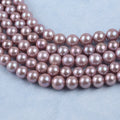 ZHUJI Good Luster 12-15mm AAA Natural Deep Purple Freshwater Pearl Strand Edison round Shape for DIY Jewelry Making