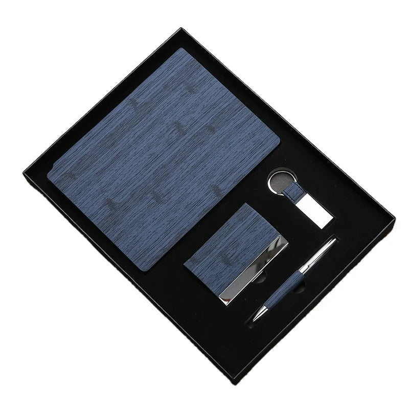 Custom 4 in 1 Luxury Business Kit Corporate Gift Set for Automotive Industry for Christmas Graduation Valentine's Day