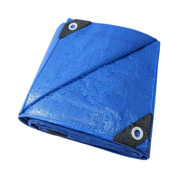 Factory Customized PE Plastic Roof Camping Canvas Tarpaulins Waterproof LDPE Tarps Roll Sheet with Coated Plain Style