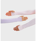 SHINBENE Custom Logo UPF50+ Women UV Protection Arm Cooling Sleeves Ice Silk Cycling Outdoor Arm Cover