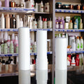 4.8ml Pink White Mini Lip Balm Tube/ABS Material Stick Deodorant Container Handmade Plastic Storage for Lotion Makeup